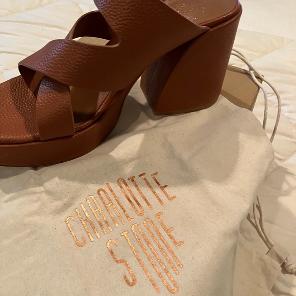 Charlotte Stone Platform (Simi) Sandal, Size 8, Brand New! - Picture 4 of 6